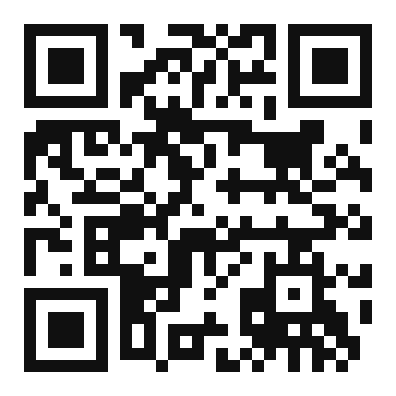 Código QR de ejemplo en un ticket de factura de consumo electrónica
